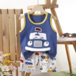 Summer Clothing Set For Little Boy's & Girls