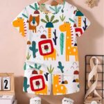 T-shirt and Short Set for Boys