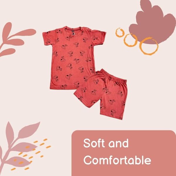 Tiny Moon T-shirt and Shorts Set for Kids