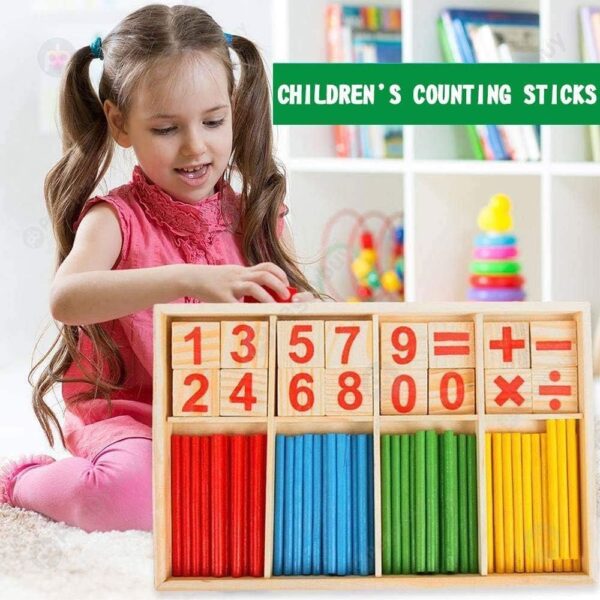 AUTHFORT Childrens Counting Sticks