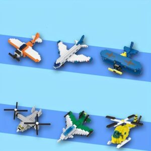 Airplane Building Blocks Aircraft Toy for Kids