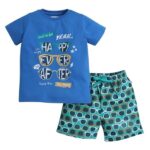 BUMZEE Boys Cotton Half Sleeves T-Shirt & Short Set