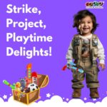 Battery Operated 3D Projection Strike Toy Gun