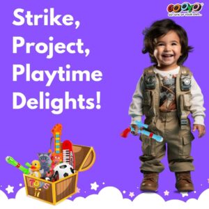 Battery Operated 3D Projection Strike Toy Gun