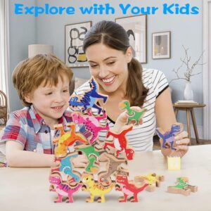 Dinosaur Stacking Toys Blocks for Kids