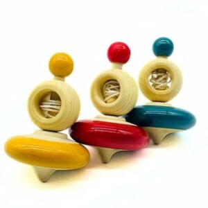 Eco-Friendly Wooden Rope Spinning Top