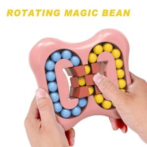 Finger Tip Rotate Magic Bean Fidget Spinner Toys