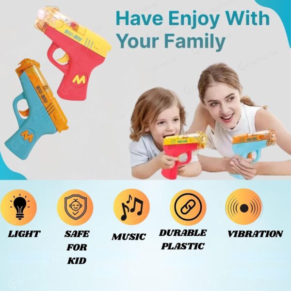 GRAPHENE Musical Colorful Toy Gun