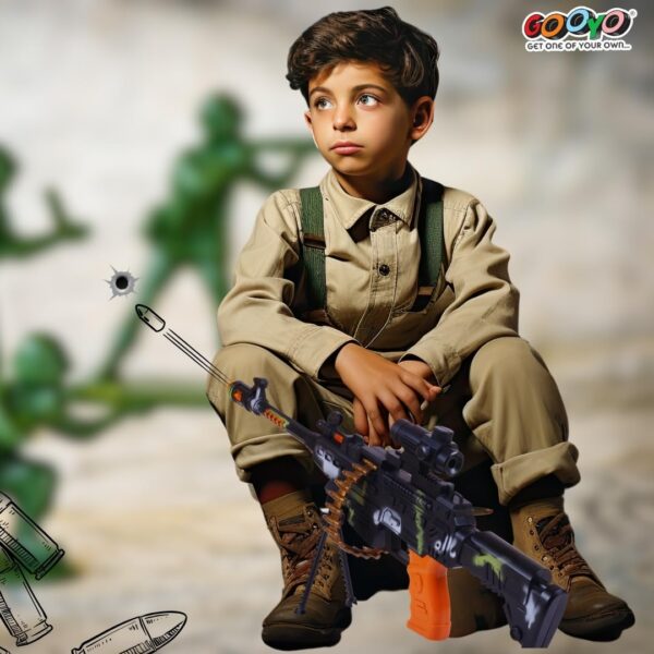 Gooyo GY-8626 Revolving Machine Gun Toy