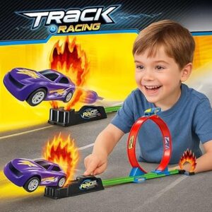 Goyal's Track Racer Car Toy Set for Kids