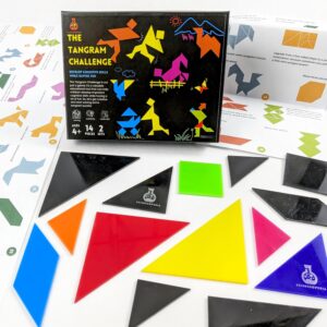 Tangram Challenge: Interactive Puzzle for Kids
