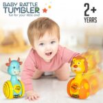 Jam & Honey Baby Rattle Tumbler Set of 2