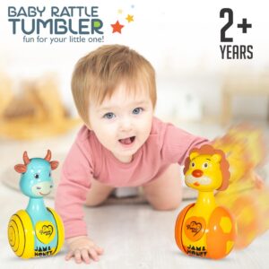 Jam & Honey Baby Rattle Tumbler Set of 2