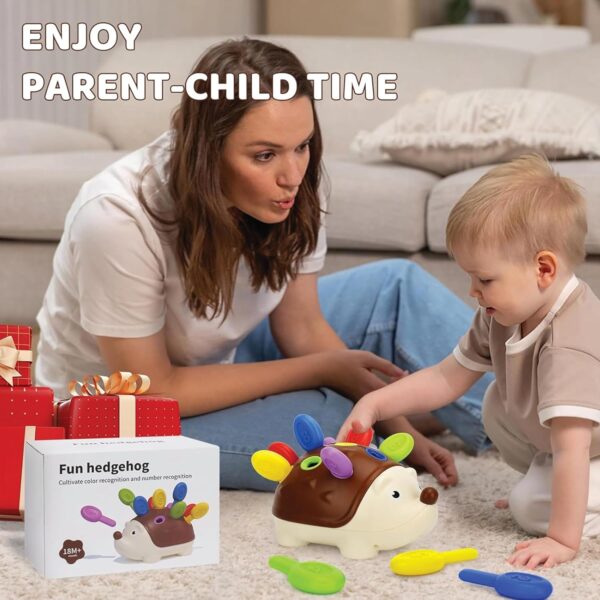 Kidology Hedgehog Peg Board Game Puzzle for Kids