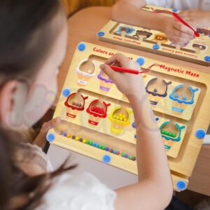 Kidology Magnetic Color & Number Maze Puzzle