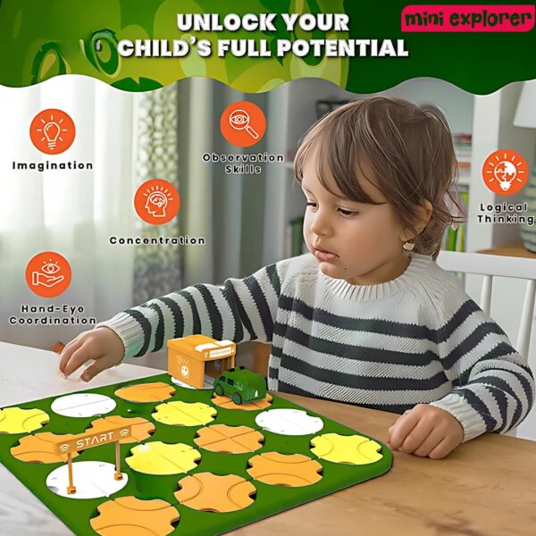 MiniExplorer Jungle Safari Themed DIY Maze Track