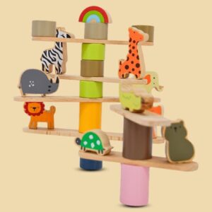 Playbox Wodden Zoo Tower