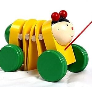 SubiMouIQ Wooden Caterpillar Car