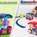 Transparent Bump and Go Toys