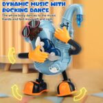 VGRASSP Musical Dancing Mr Rock Saxophone Toy for Kids