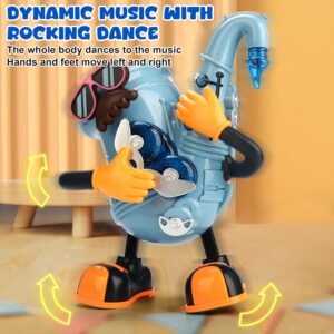 VGRASSP Musical Dancing Mr Rock Saxophone Toy for Kids