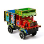 Wooden Handmade Multi Color Truck Vehicle for Kids