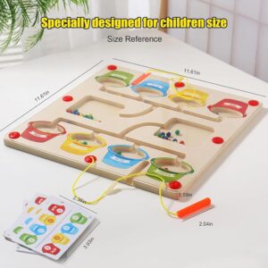 Wooden Magnetic Maze