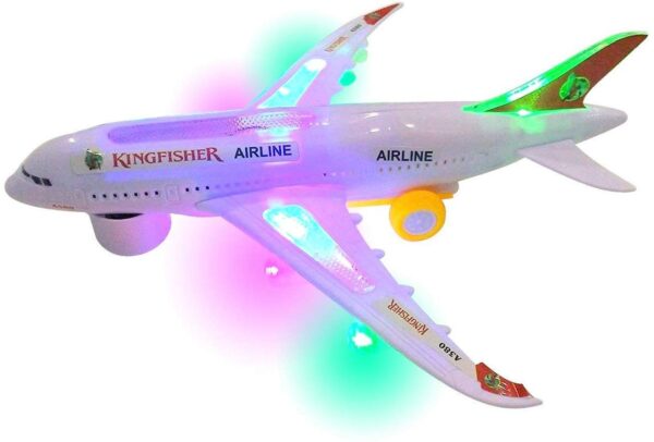 Battery Operated Aeroplane Toy for Kids