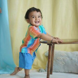 Muslin Shirt and Short Set