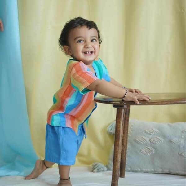 Muslin Shirt and Short Set