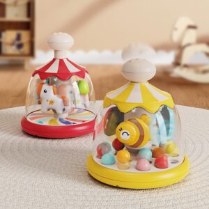 Press Carousel Toy Lightweight Learning Toys
