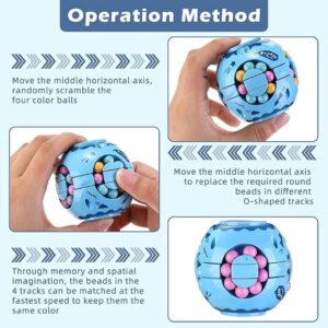 Skaleups Rotating Spinner Mini Puzzle Ball Toy